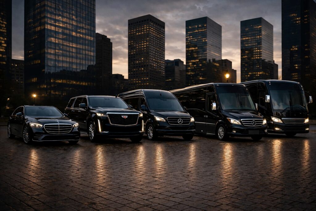 Boston Corporate Coach Executive Chauffeur Fleet Executive chauffeur-driven luxury fleet for corporate transportation in Boston and major global business cities
